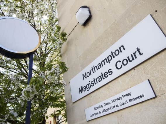 Two men have been charged over three burglaries across Northamptonshire.