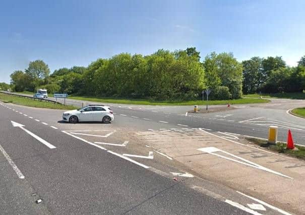 The Hulcote turning is one of the potential crossovers being looked at, with a roundabout suggested as a proposed safety improvement