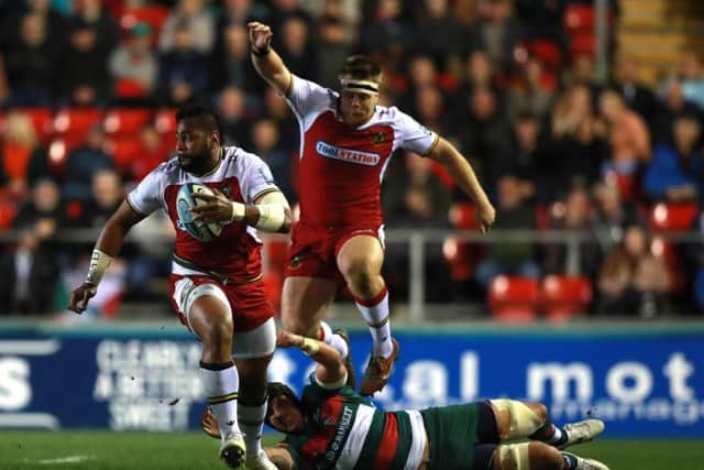 Taqele Naiyaravoro caused plenty of trouble for Tigers