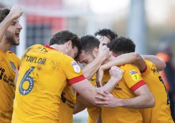 Cobblers are currently six points off the League Two play-offs