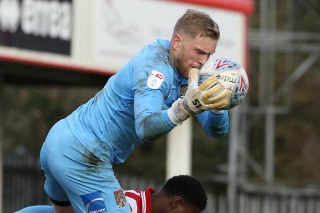 The final scoreline should be no reflection on his performance. Superb reaction save to deny Barnett early on was his best moment, but he also produced good stops to keep out Varney, Dawson and Clements... 7 CHRON STAR MAN