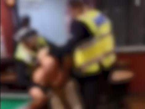 The video of the arrest has been seen more than 200,000 times on Facebook.