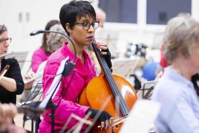 Musicians play a wide variety of different music including classical, film themes, jazz and popular music. Pictures by Kirsty Edmonds.