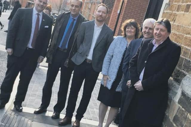 Some of the members of the Northampton Forward group which aims to transform Northampton town centre.