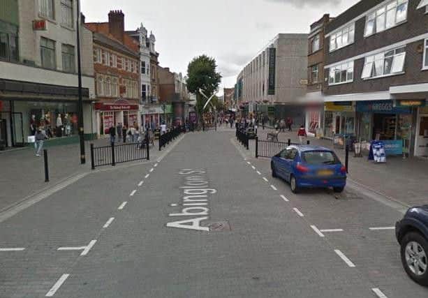 There were 15 reports of burglary in the Abington Street area