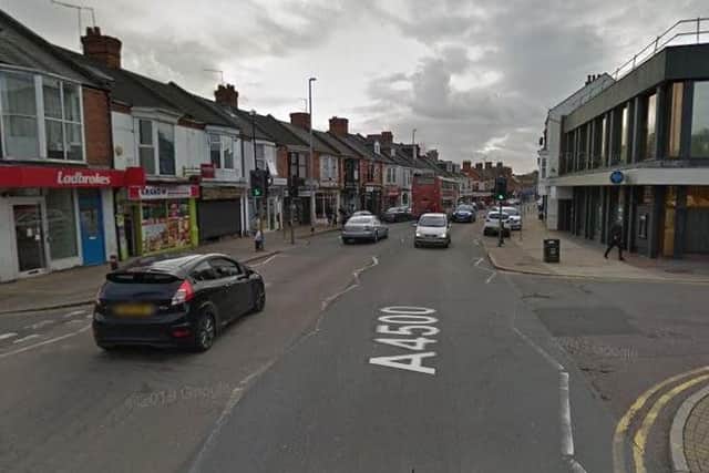 There were 10 reports of burglary in the Wellingborough Road area