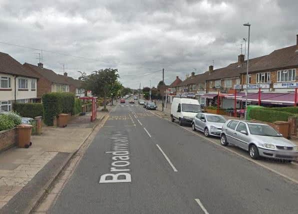 There was one report of possession of weapons on or near Broadmead Avenue