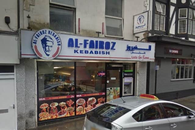 Al Fairoz Kebabish was visited by the Home Office in late 2017.