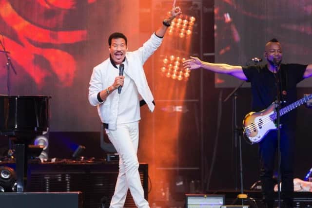 Lionel Ritchie played Franklin's Gardens in June 2018
