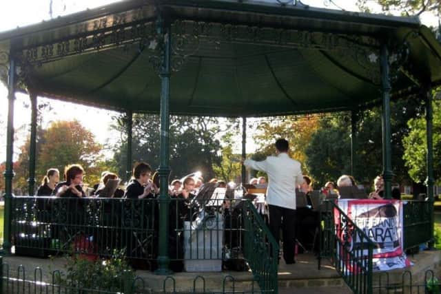 Free concerts will be held on the Abington Park bandstand throughout summer and spring.