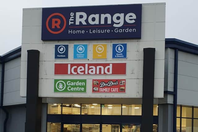 The Range, with Iceland Foods, will be opening next Friday morning in St James Retail Park.