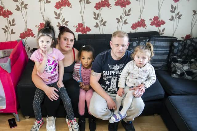 The family of five are reaching out to Stonewater for help, with their girls' best interests at heart.