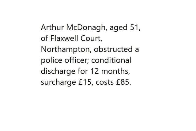 Sentenced on February 4