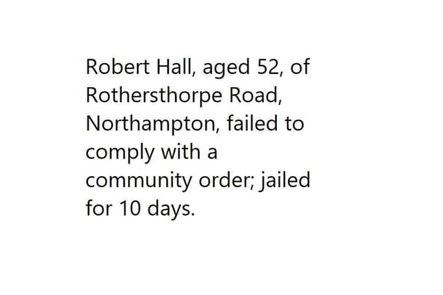 Sentenced on February 5