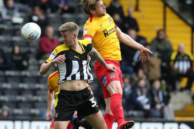 Blocked the initial shot before Rose blasted home County's opener but otherwise had precious little to do in a defensive sense, especially after the red card as Town dominated... 6