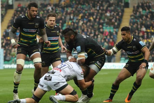 Taqele Naiyaravoro had another eventful afternoon