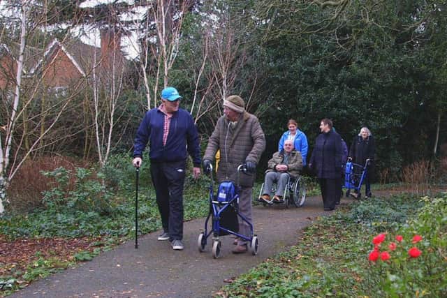 Walking, breathing management, fatigue management - these are all things that could need encouraging after a diagnosis.