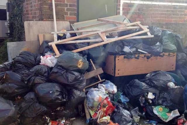 The number of reports of flytipping in Northampton is significantly higher than elsewhere in East Midlands
