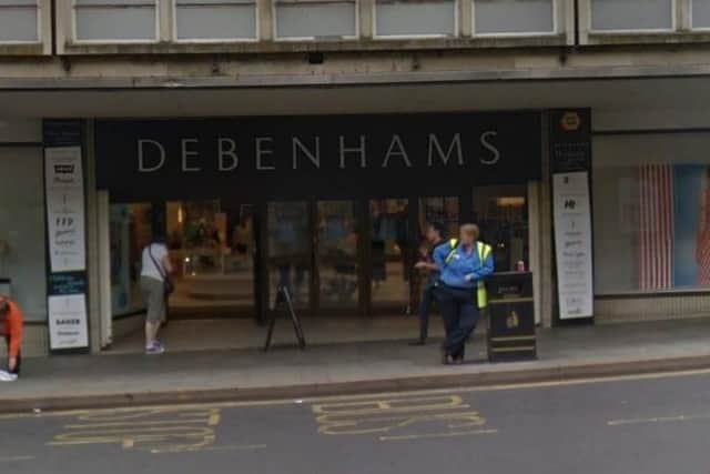 Debenhams reportedly has over 720million of debt.