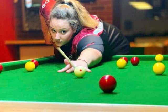 Demi has gone from playing her first games at university to representing England at pool tournaments.