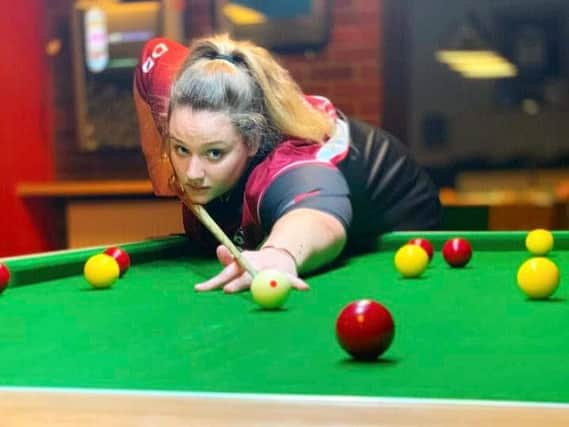 Demi has gone from playing her first games at university to representing England at pool tournaments.