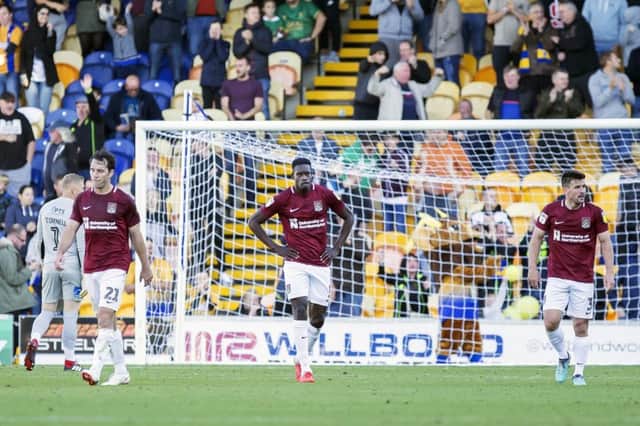 Northampton's 4-0 defeat at Mansfield in September cost Dean Austin his job