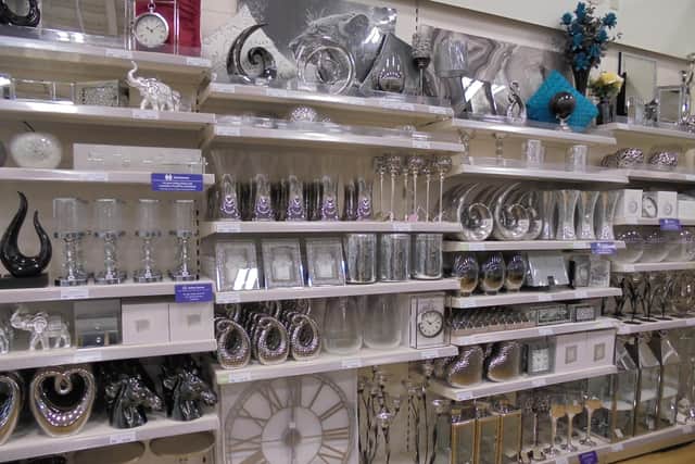 The Range sells a wide variety of household goods