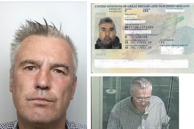 Julian Mabbutt used fake passports and drivers licences to steal money from other people's accounts.