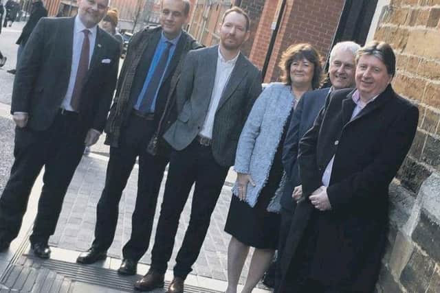 Members of Northampton Forward, who submitted the bid for a share of the High Street Fund