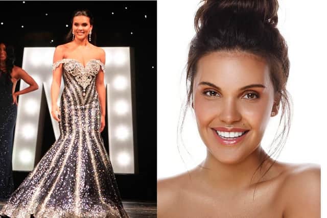 Saffron Cocoran is in the running for the Miss Universe Great Britain crown.