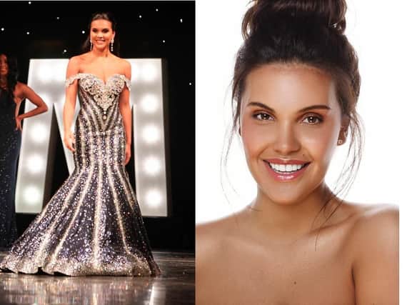 Saffron Cocoran is in the running for the Miss Universe Great Britain crown.