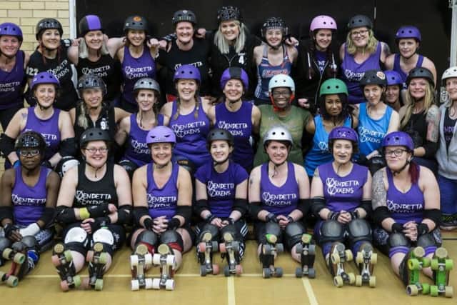 The Vendetta Vixens roller derby team are looking for new recruits (Picture: Kirsty Edmonds)