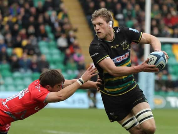Jamie Gibson starts for Saints at Harlequins on Saturday