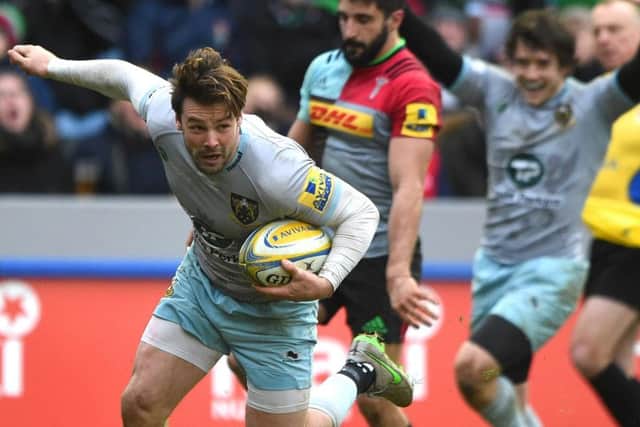 Ben Foden scored a dramatic added-time try when Saints last won at the Stoop, in February 2016