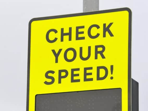 A new vehicle activated speed sign will be introduced on the road
