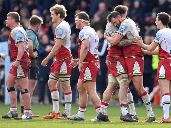 Saints secured a crucial win at Harlequins on Saturday afternoon