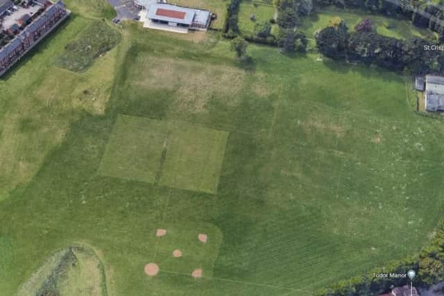 The baseball diamond is used by Northampton Baseball Club on a weekly basis.