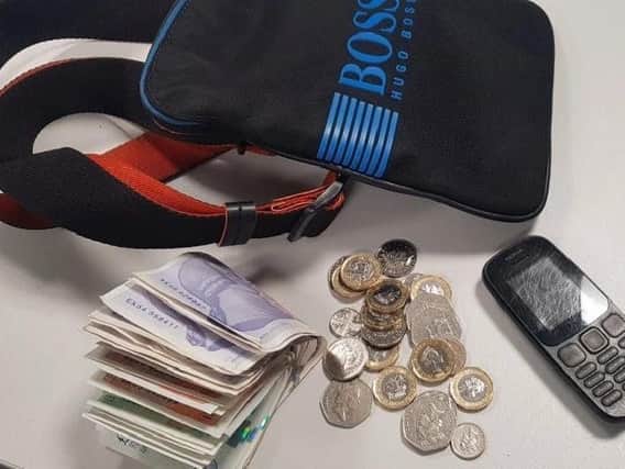 This haul was recovered by officers from a county lines dealer in Kettering on April 9