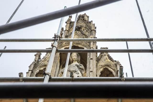 Conservationists have been calling on the borough council to repair the cross for almost three years.