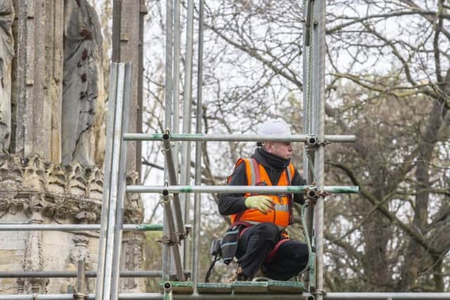 Conservation team Skillington Workshop will oversee the repair work.