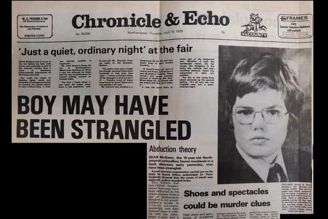 A Chronicle and Echo headline from the time.