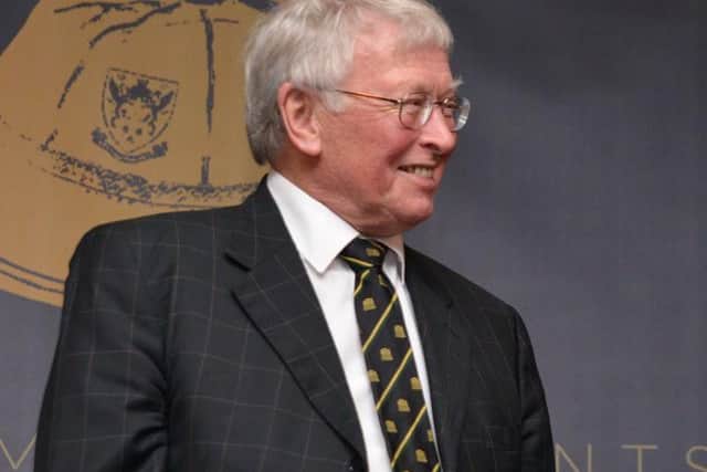 Geoff Allen has been a key figure at Franklin's Gardens for decades