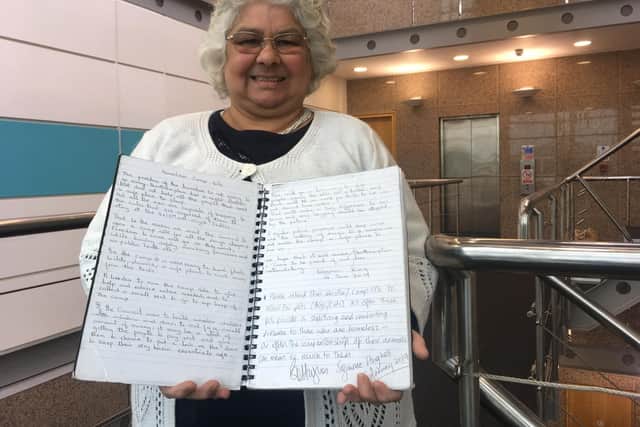 Dagmar King has gathered 1,000 names on a petition to see a rough sleeper camp set up near Northampton town centre.