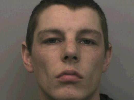 Matthew Stuckey, 34, of Northampton, wanted for an attempted burglary in Northampton in April 2017.