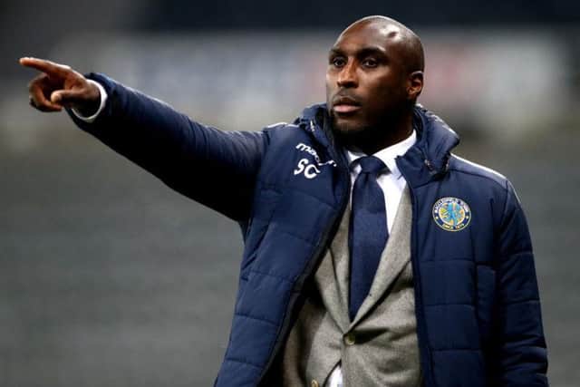 Sol Campbell's side remain two points outside the bottom two. Picture: Getty