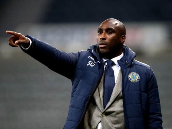 Sol Campbell's side remain two points outside the bottom two. Picture: Getty