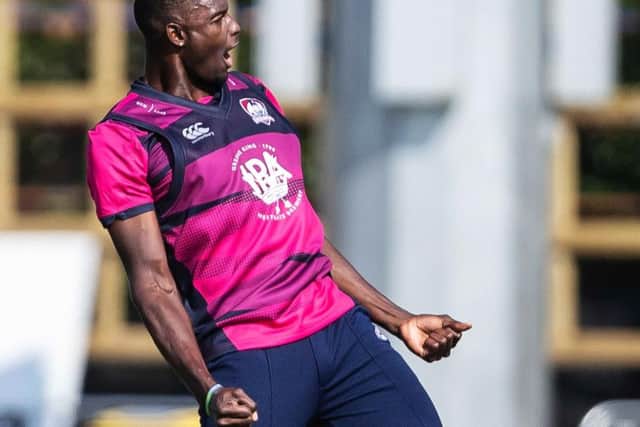 Jason Holder shone for the Steelbacks against Warwickshire (pictures: Kirsty Edmonds)