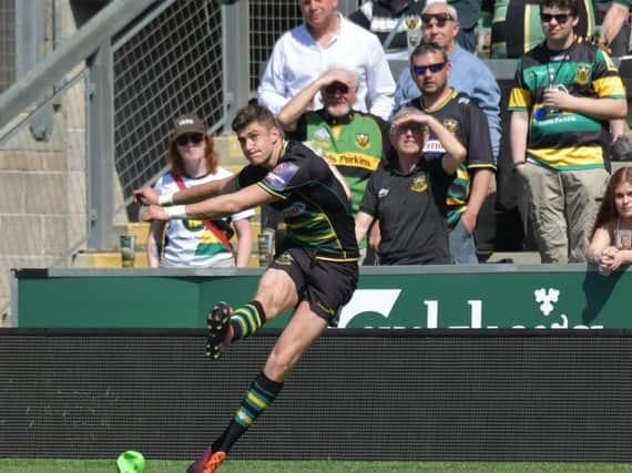 James Grayson kicked well for the Wanderers last weekend (picture: Dave Ikin)