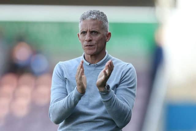 Keith Curle. Picture: Pete Norton