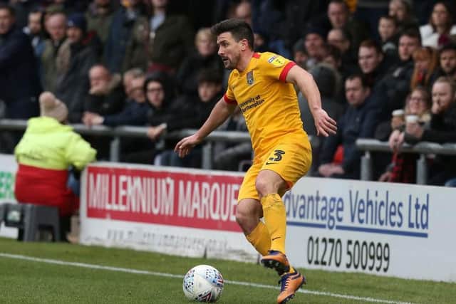 Fine cross saw Facey go close before he himself had an effort saved. Always in for a tough afternoon against a familiar foe in Adams, who also played at wing-back, and so it proved, the Bury man supplying two assists... 6